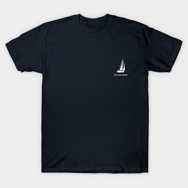 San Juan Islands T-Shirt by leewarddesign